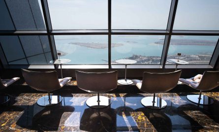 Etihad Towers in Abu Dhabi